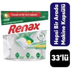 .Renax 33'lü Bulaşık Makine Kapsülü