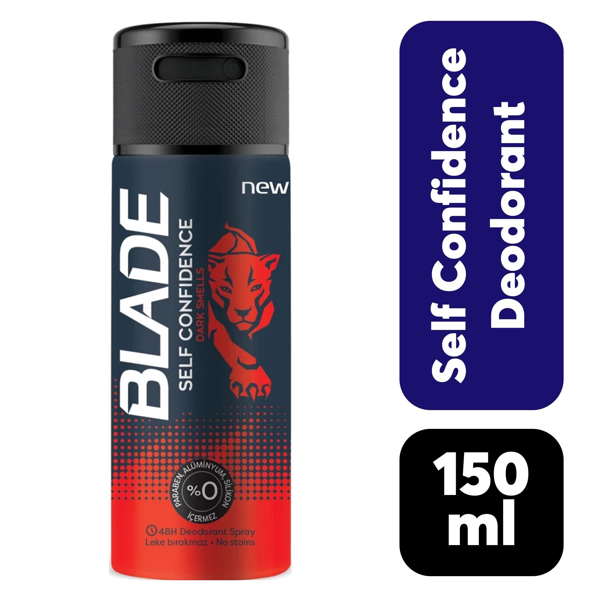 Deodorant Erkek Blade 150 ml Self Confidence