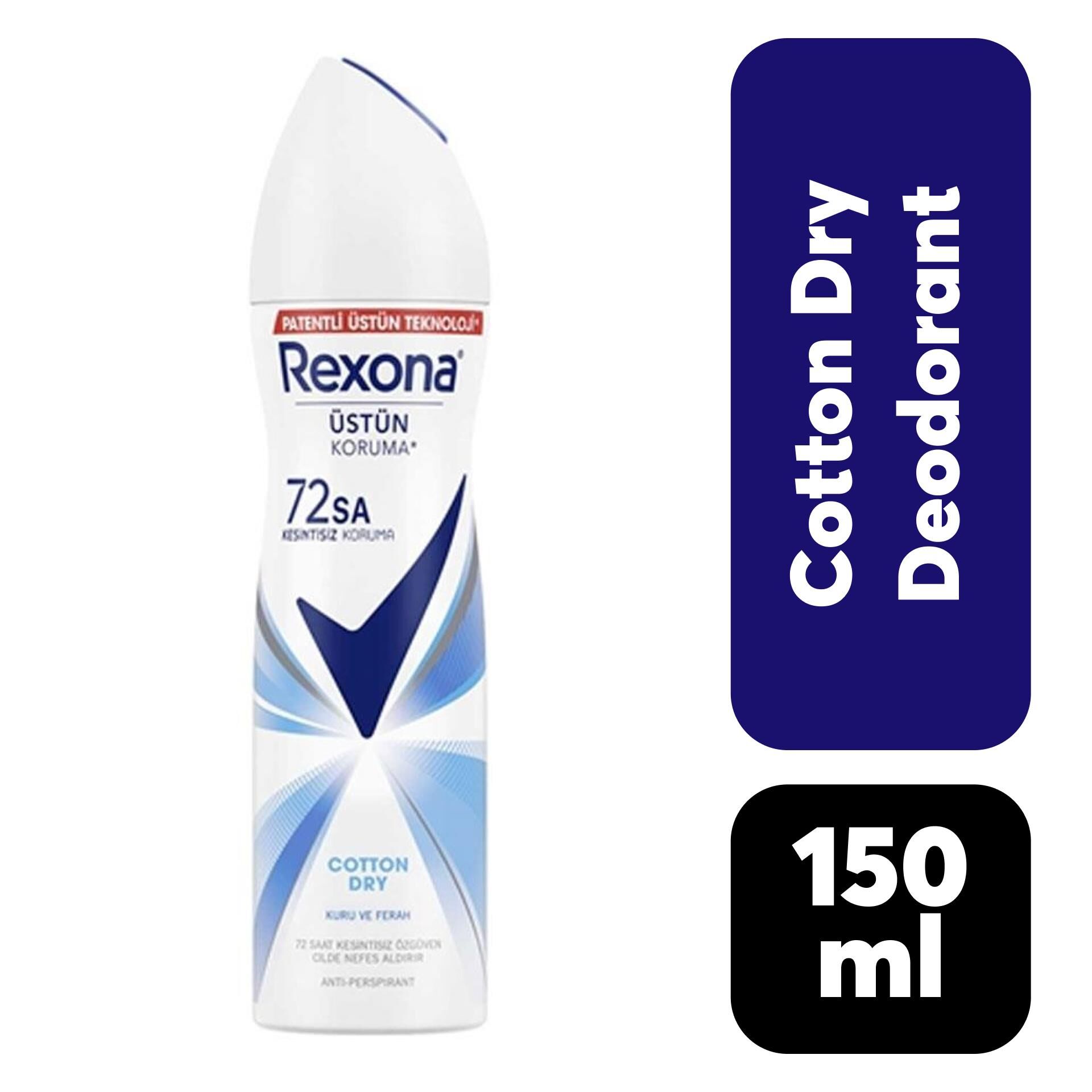 Rexona Deodorant Kadın 150 ml Cotton Dry