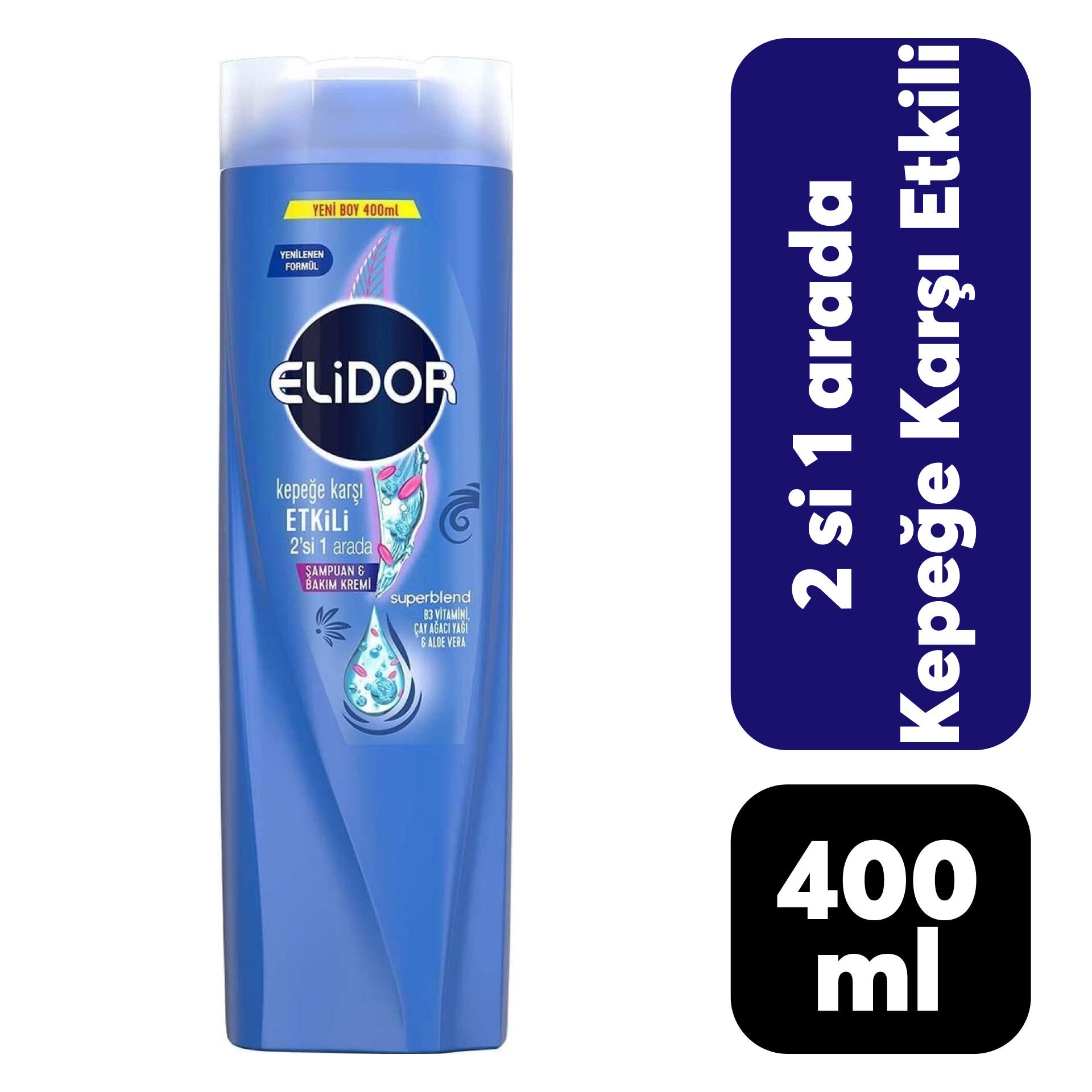 Elidor Şampuan 400 ml 2-1 Kepeğe Karşı