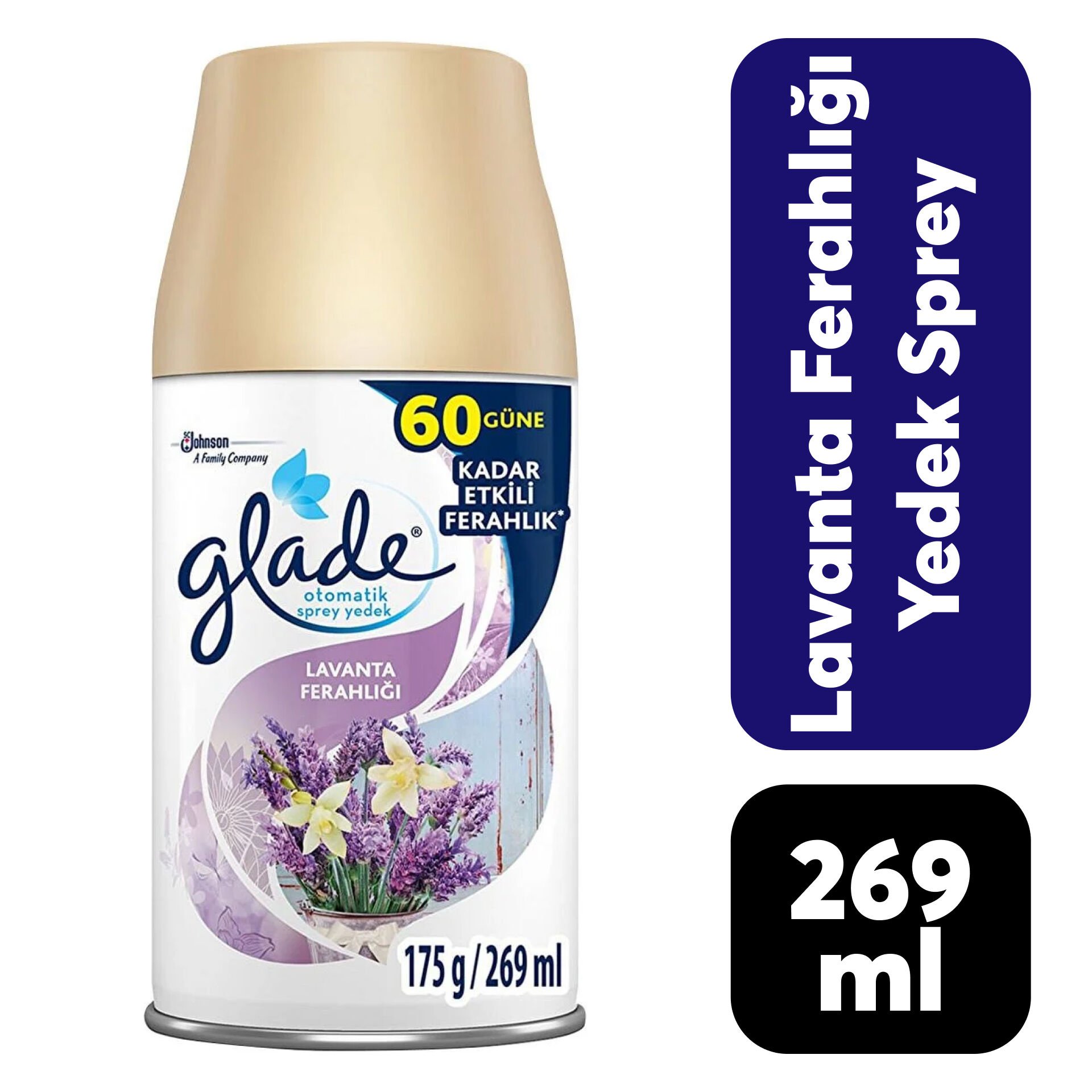 Yedek Sprey Glade 269 ml Lavanta Ferahlığı
