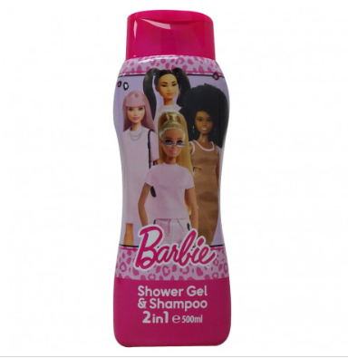 Barbie Duş Jeli & Şampuan 500 Ml