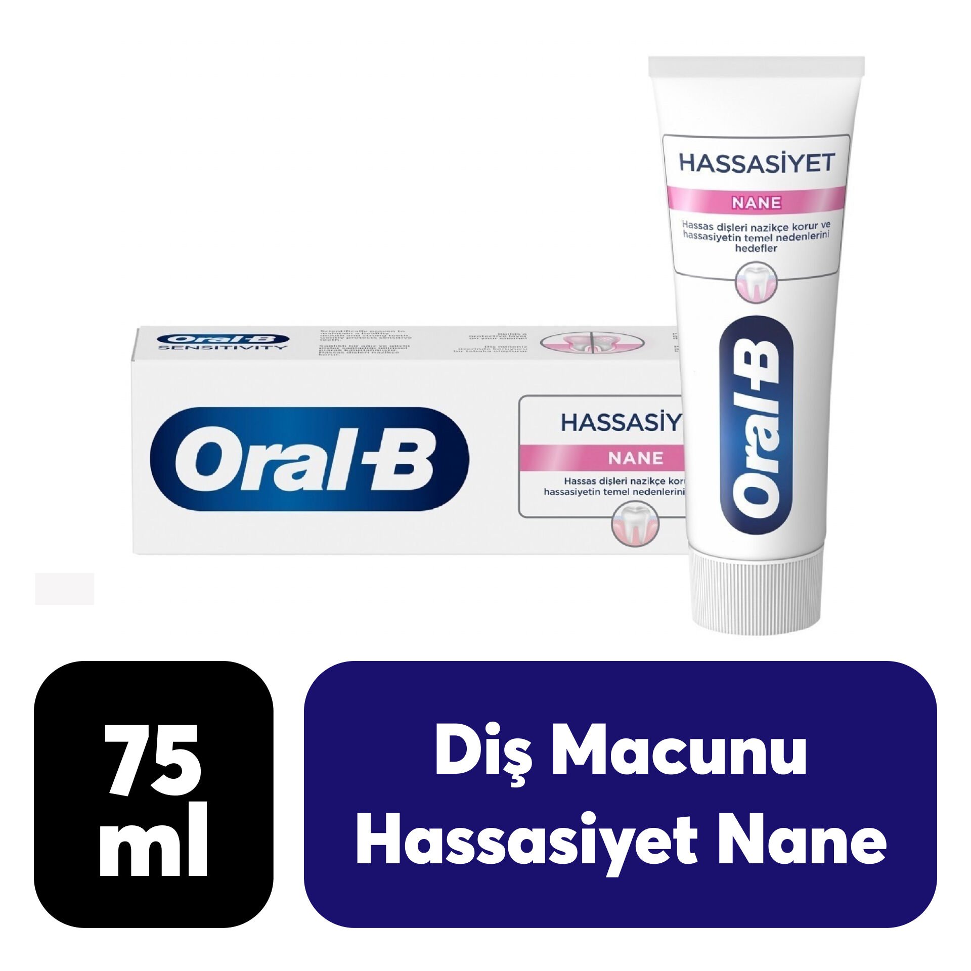 Diş Macunu Oral-B 75 ml Hassiyet Nane