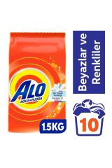 .Alo 1,5 Kg Toz Deterjan Beyazlar ve Renkliler Kar Çiçeği