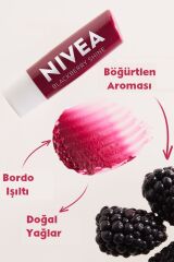 Dudak Kremi Nivea Lip 4,8 gr Fruity Shine Blackberry