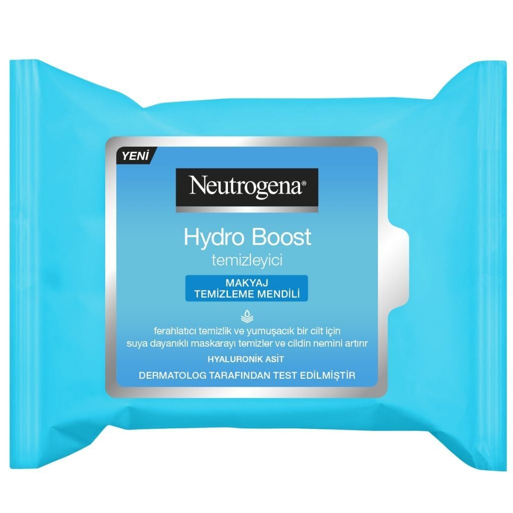 Temizleme Mendili Makyaj Neutrogena 25'li Hydro Boost