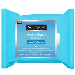 Temizleme Mendili Makyaj Neutrogena 25'li Hydro Boost
