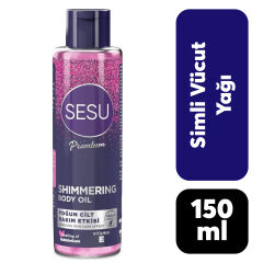 Sesu Simli Vücut Yağı 150 Ml