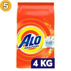 Toz Deterjan Alo 4 Kg Beyaz ve Renkiller***