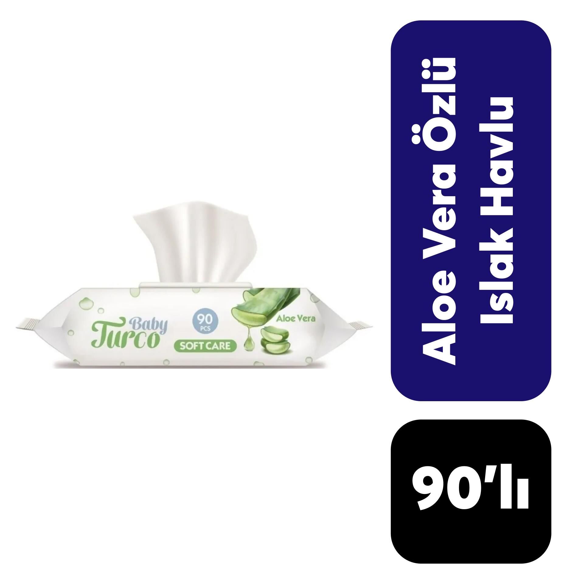 Islak Mendil Baby Turco 90'lı Soft Care