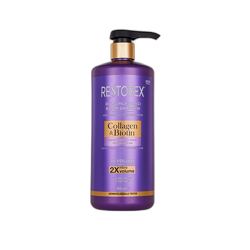 Şampuan Restorex 900 ml Kolajen-Biotin