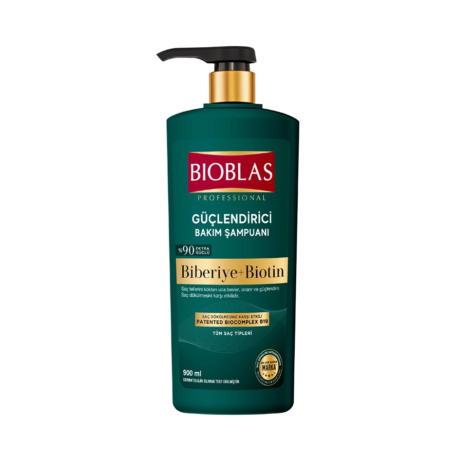 Şampuan Bioblas 900 ml Biberiye Biotin