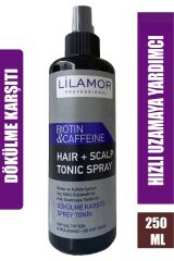 Tonik Sprey Lilamor 250 ml Biotin & Kafein Dökülme Karşıtı