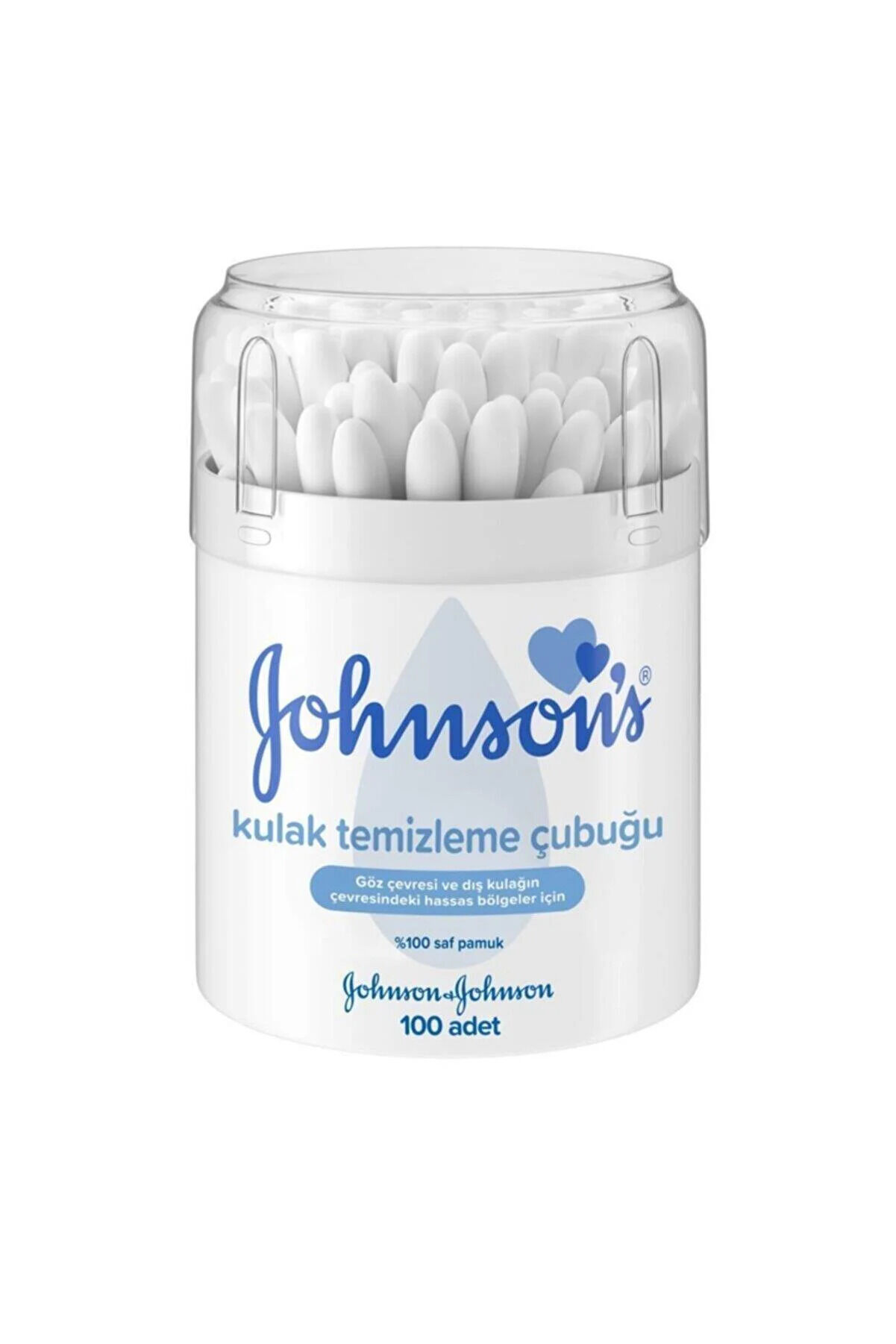 Kulak Temizleme Çubuğu Johnsons 100'lü Cotton Buds
