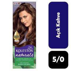 Doğal Koleston Naturals .5/0 Açık Kahve