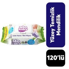 Islak Mendil Alo Baby 120 Adet
