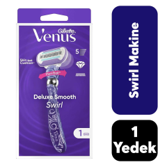 Gillette Venüs Makine + 1 Başlık Deluxe Smooth Swirl