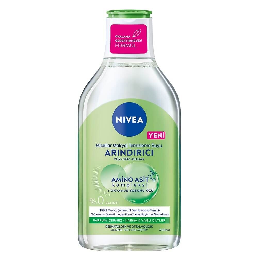 Nivea Arındırıcı Micellar Makyaj Temizleme Suyu 400 ml