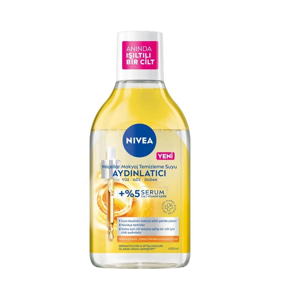 Nivea Aydınlatıcı Micellar Makyaj Temizleme Suyu 400 ml
