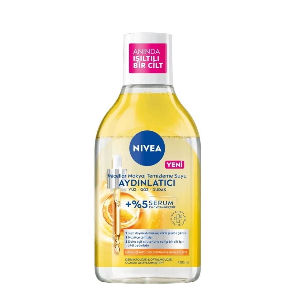 Nivea Aydınlatıcı Micellar Makyaj Temizleme Suyu 400 Ml