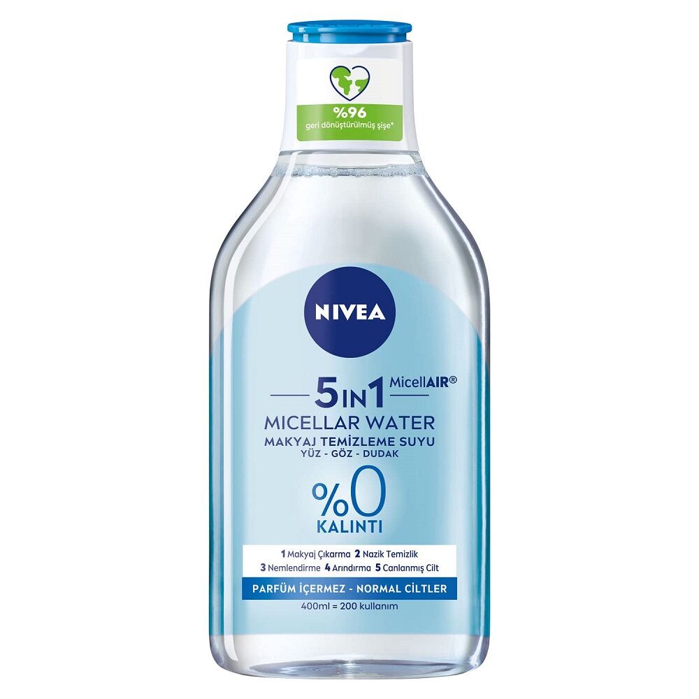 Nivea Canlandırıcı Micellar Makyaj Temizleme Suyu 400 ml