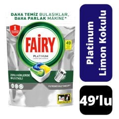 Bulaşık Tableti Fairy Platinum 49’lu