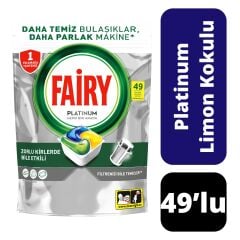 Bulaşık Tableti Fairy Platinum 49’lu