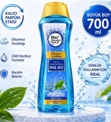 Bio Keratin Gold Okyanus Ferahlığı Duş Jeli 700 Ml