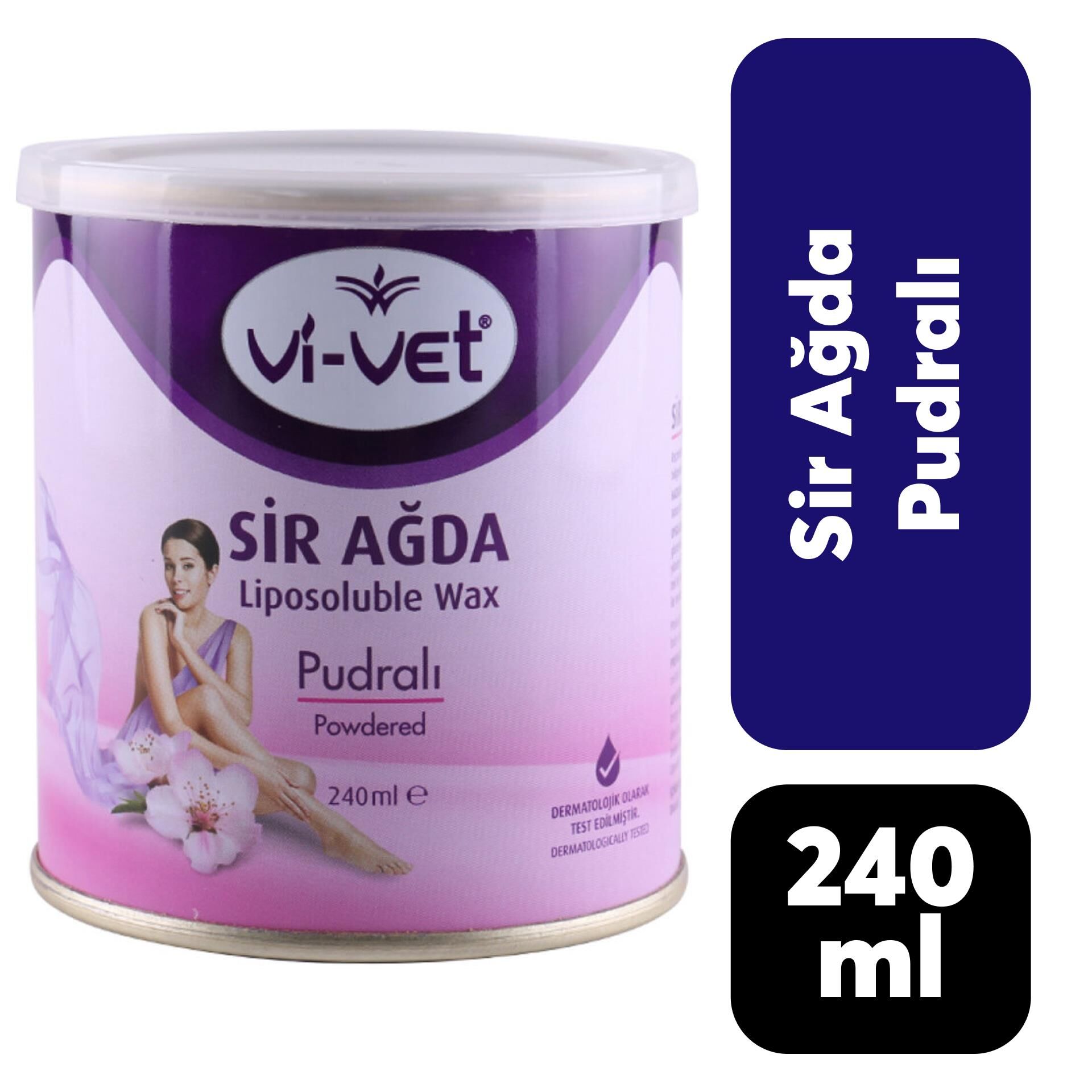Vi-vet Teneke Sir Ağda 240 ml Pudralı