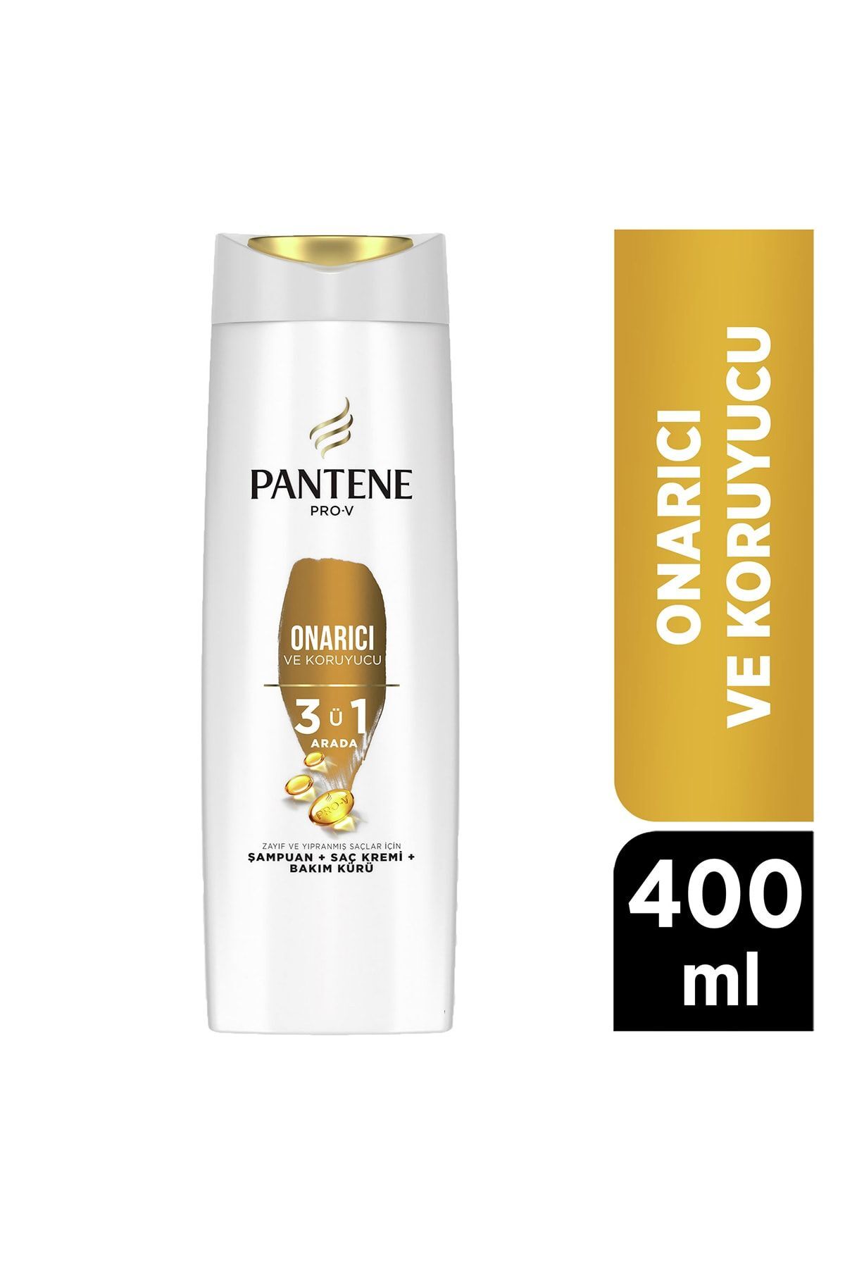 Pantene Şampuan 400 ml 3-1 Onarıcı Koruyucu