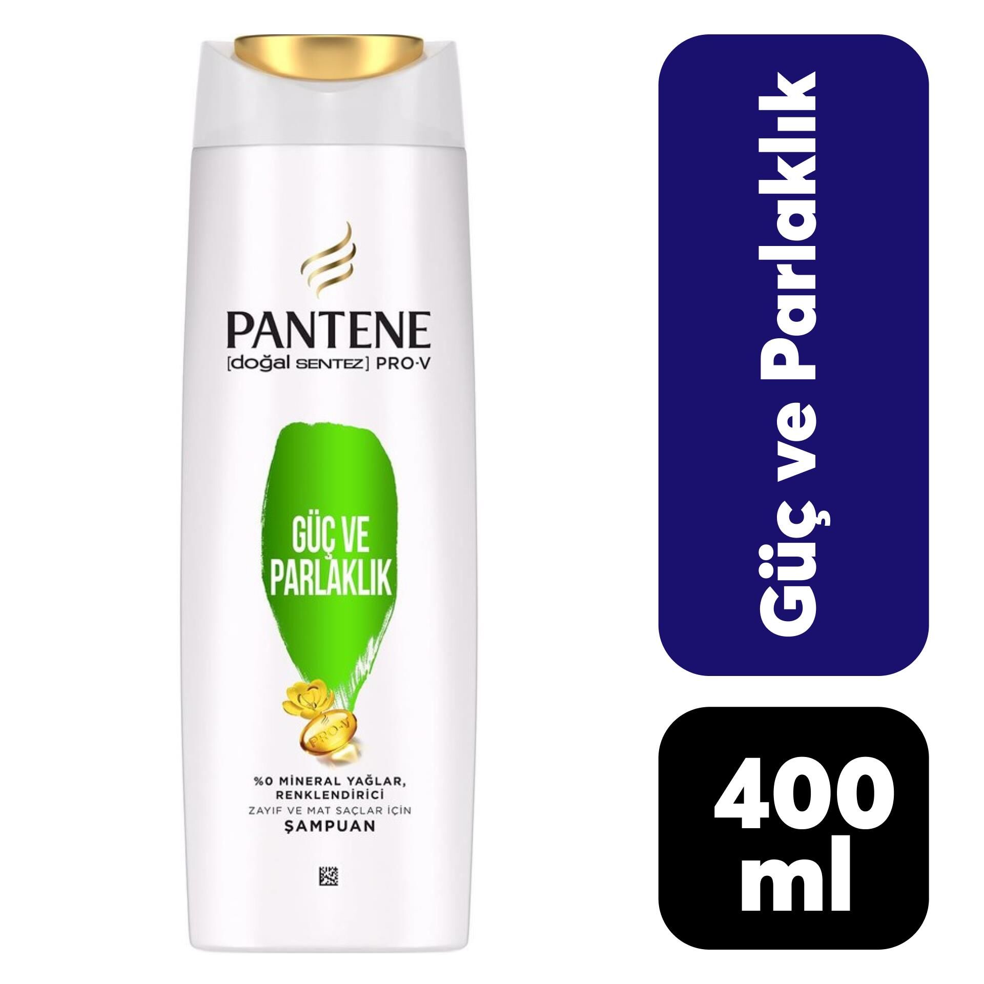 Pantene Şampuan 400 ml Güç ve Parlaklık