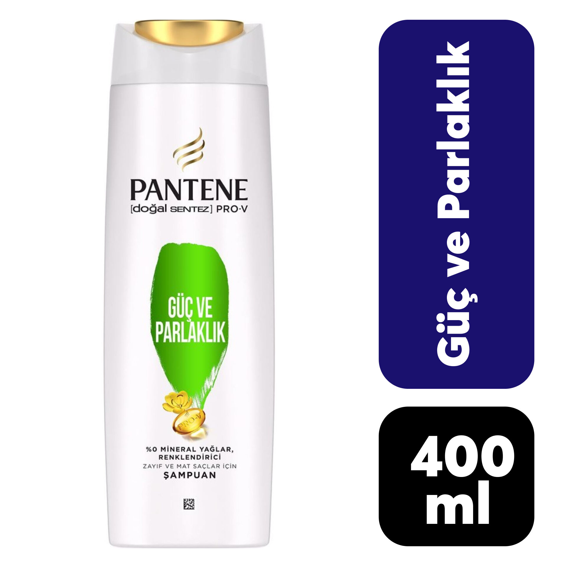 Pantene Şampuan 400 Ml Güç Ve Parlaklık