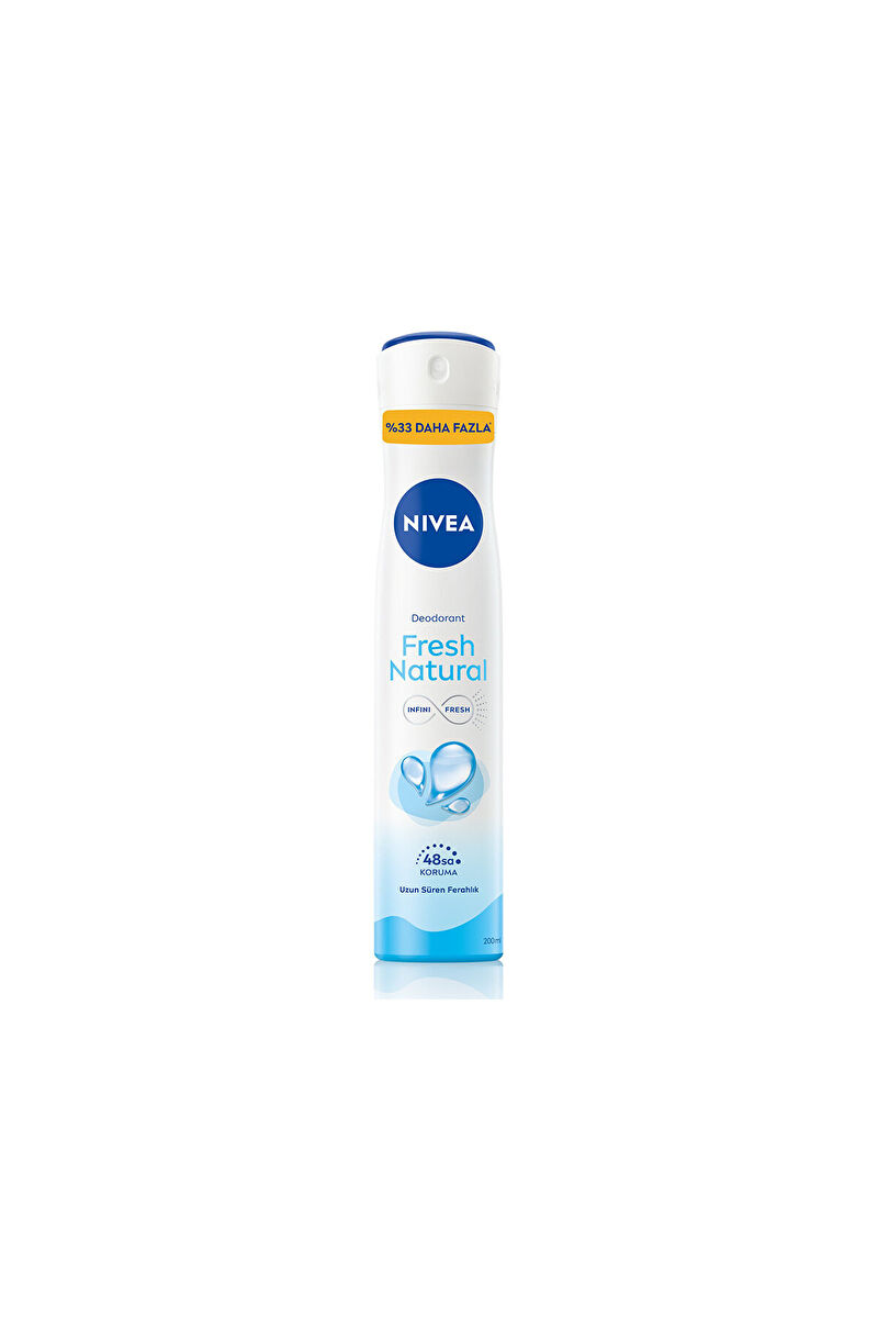 Nivea Kadın Fresh Natural Sprey Deodorant 200 ml