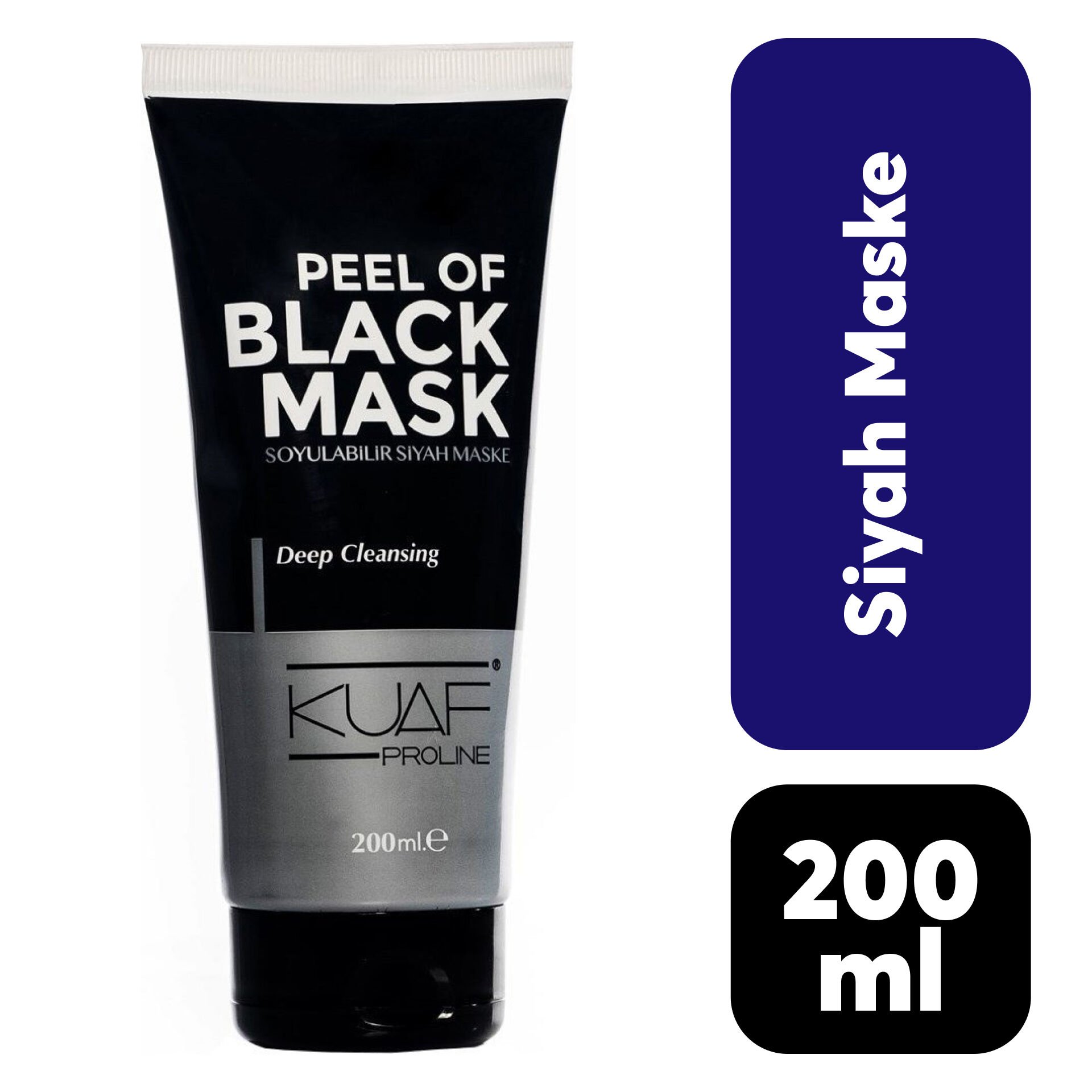 Yüz Maske Kuaf Siyah 200 ml Tüp
