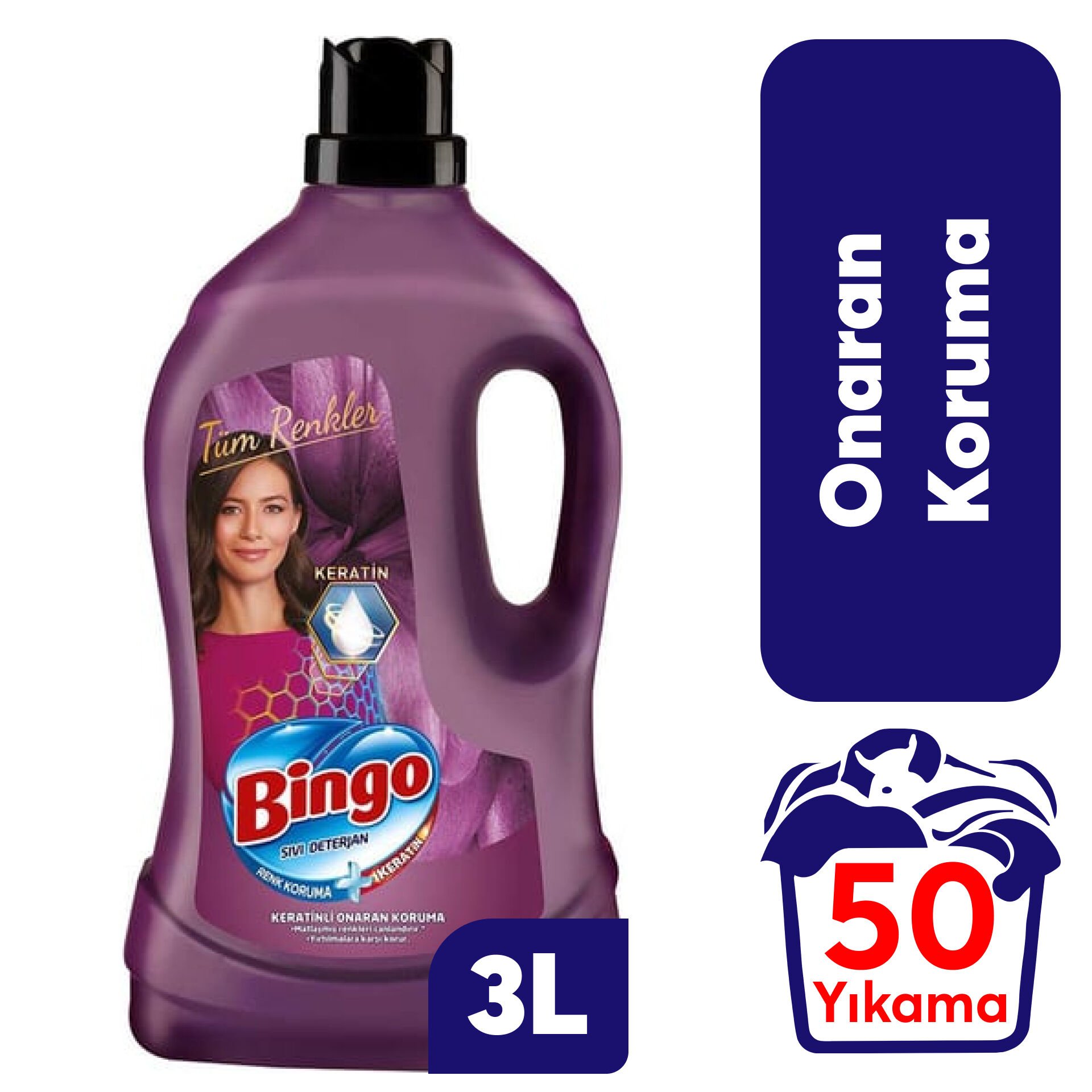 Sıvı Deterjan Bingo 3 L Tüm Renkler