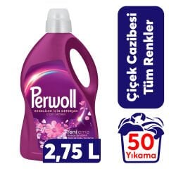 Sıvı Deterjan Perwoll 2.75 L Çiçek Cazibesi