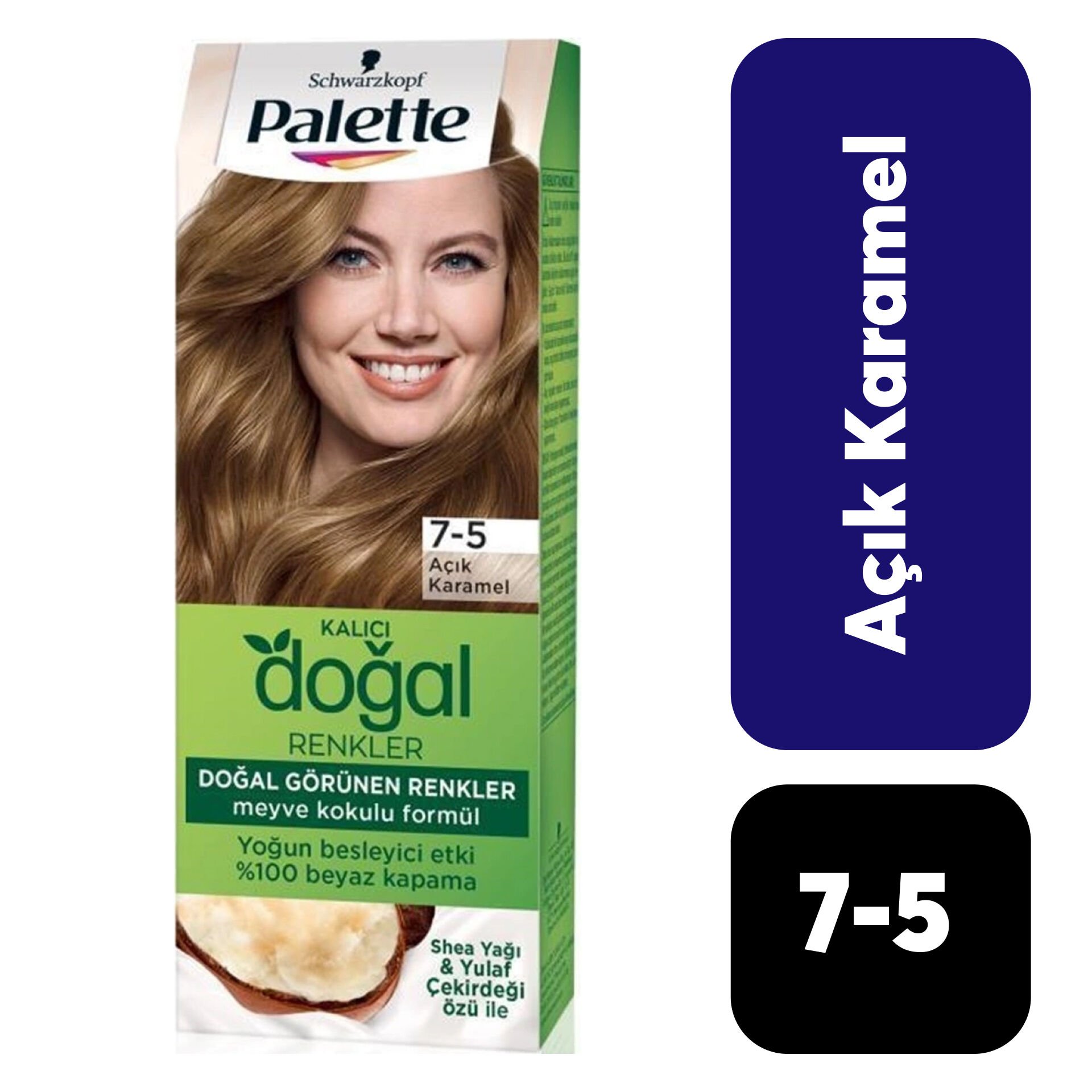 Doğal Palette .7-5 Açık Karamel