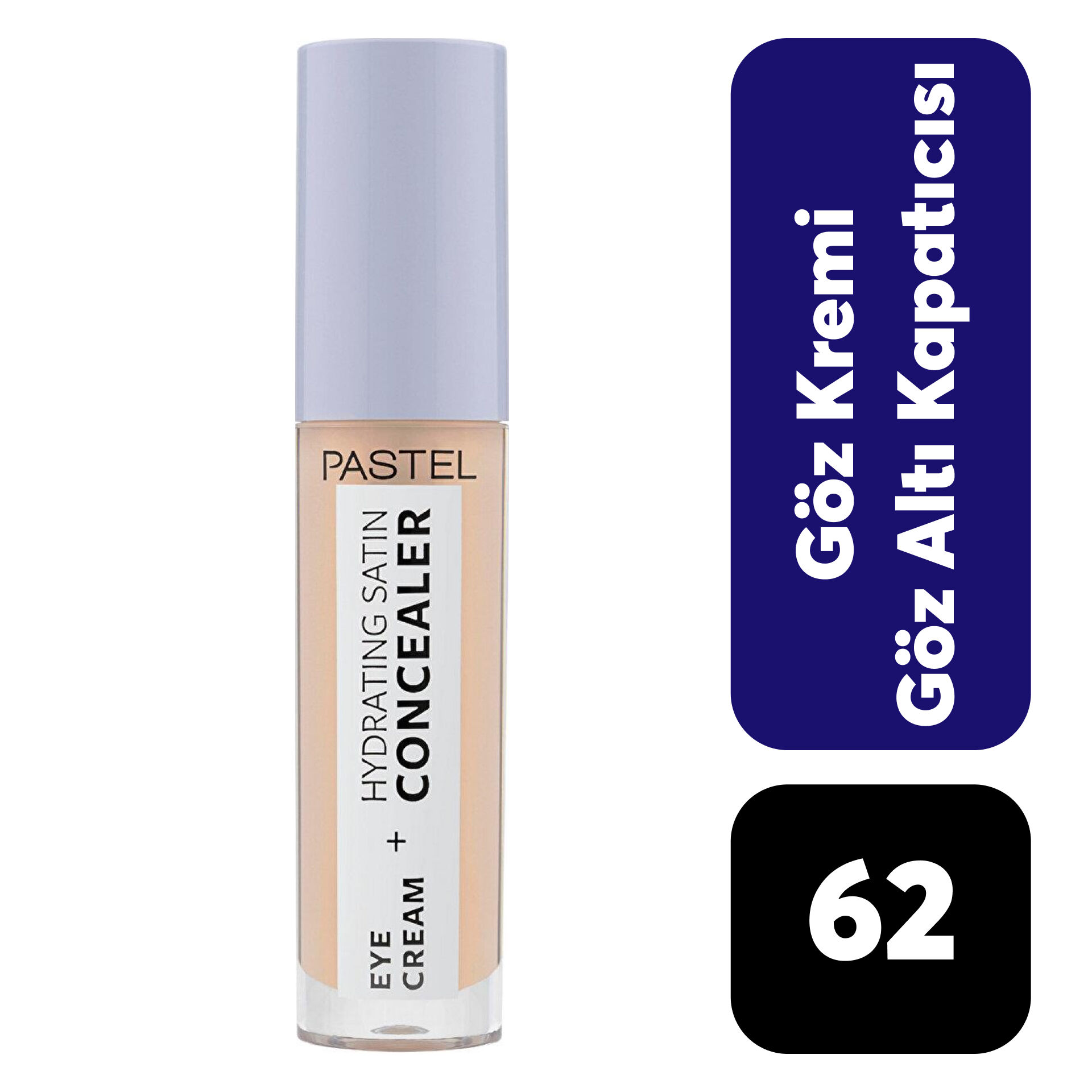 Göz Kremi + Göz Altı Kapatıcısı Pastel 62