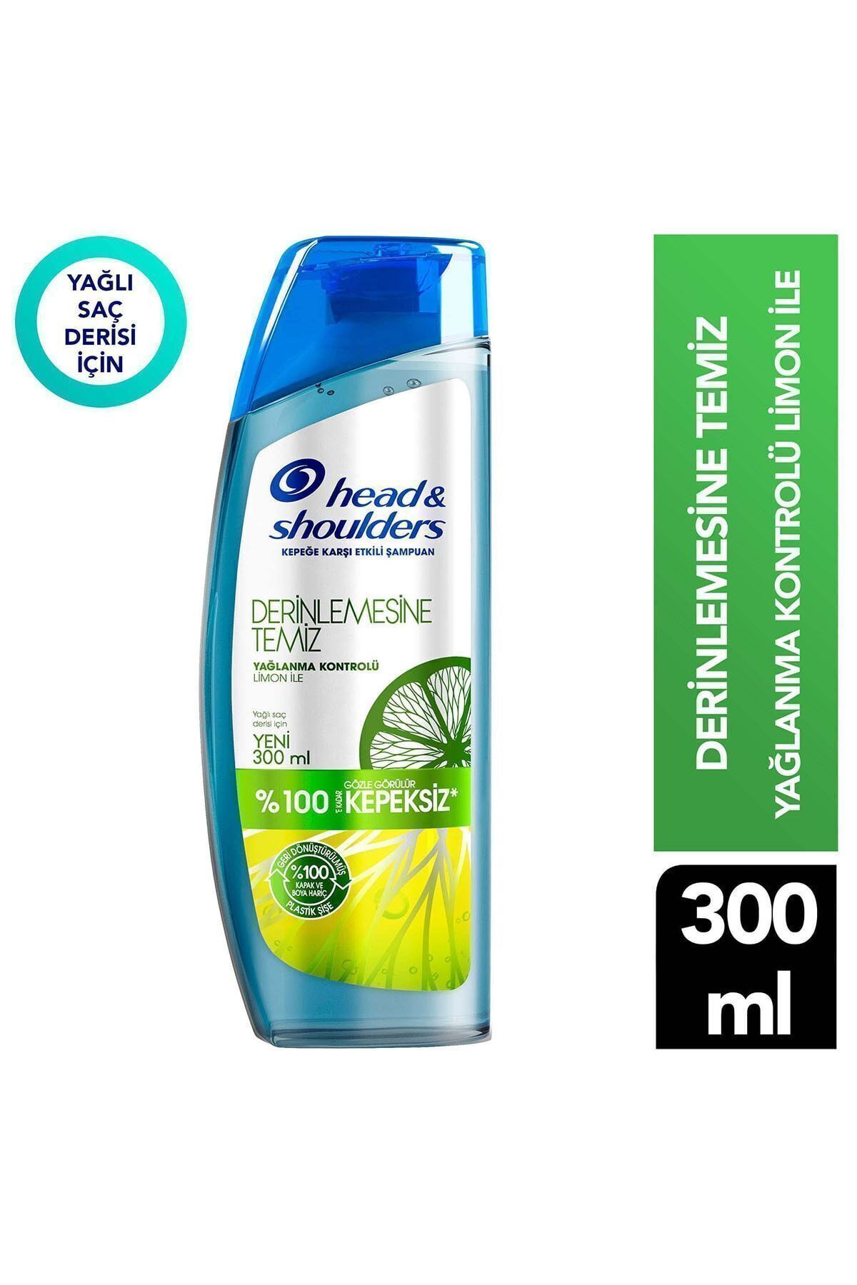 Head & Shoulders Şampuan 300 ml Yağlanma Kontrolü Limon