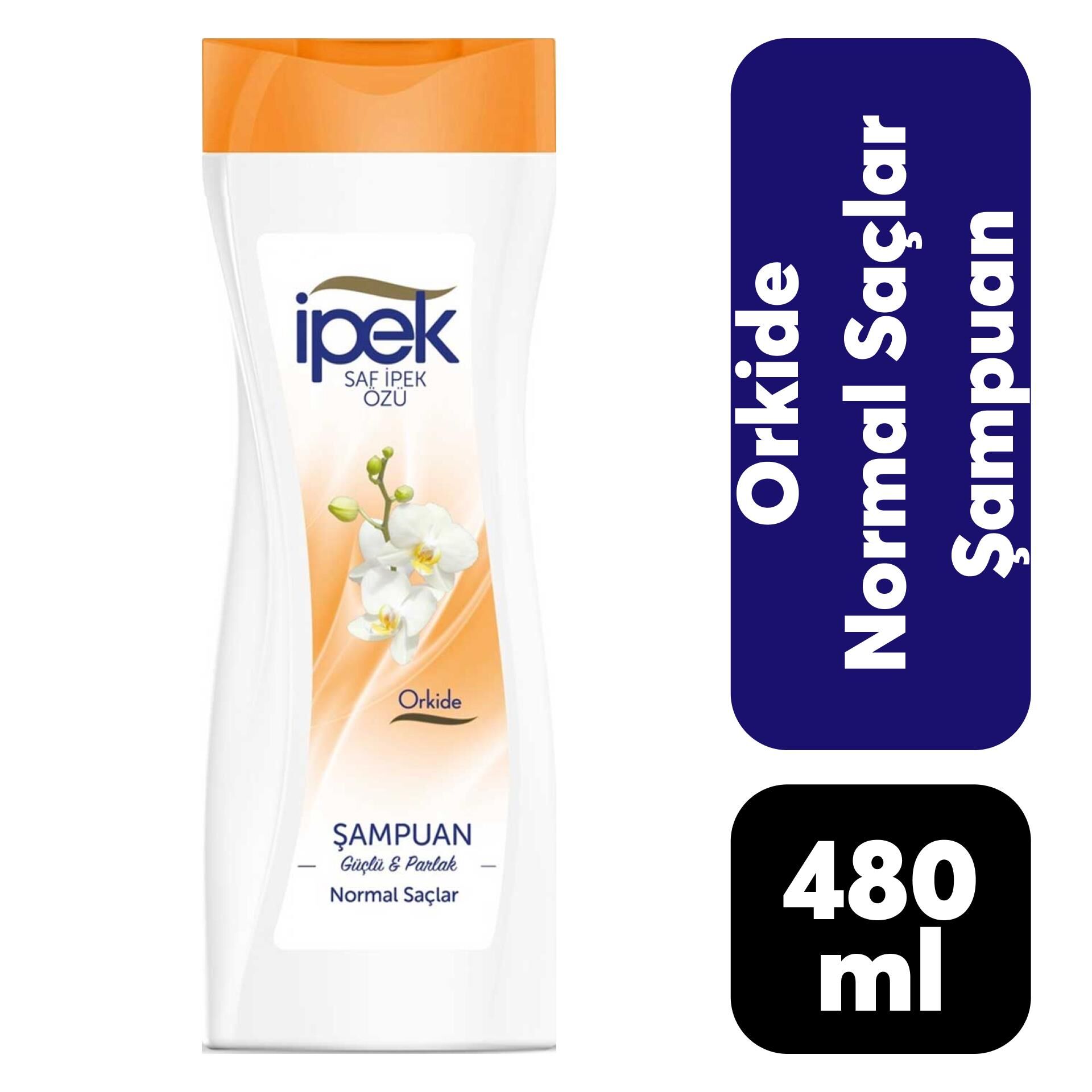 İpek Şampuan 480 ml Normal Saçlar Orkide