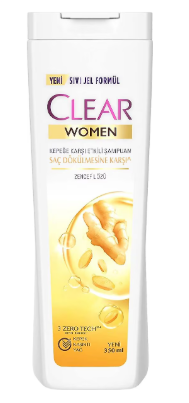 Şampuan Clear Women 350 ml Saç Dökülme Karşıtı***