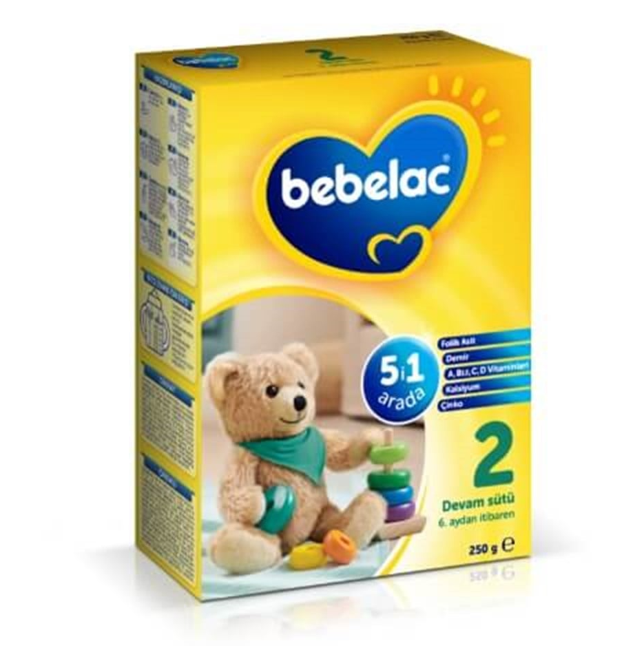 Bebelac 2 Devam Sütü 6-9 Ay 250 Gr