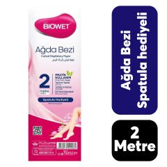 Biowet Ağda Bezi 2 Metre Rulo Spatula Hediye