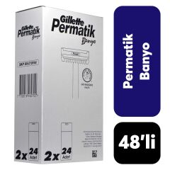 Kartela Gillette Permatik 48'li Banyo