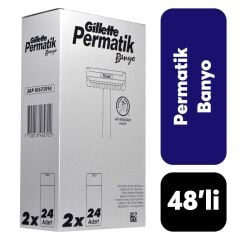 Kartela Gillette Permatik 48'li Banyo