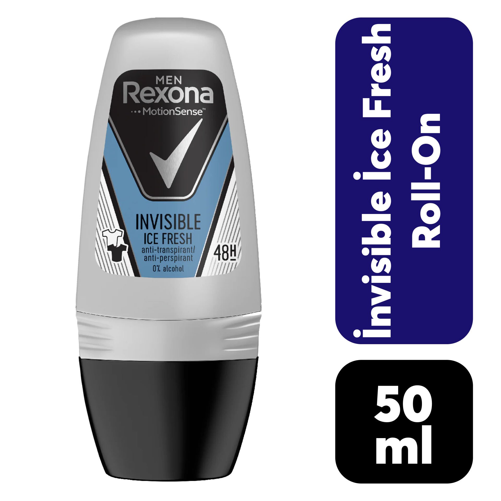 Roll-on Erkek Rexona 50 ml Invicible Ice Fresh