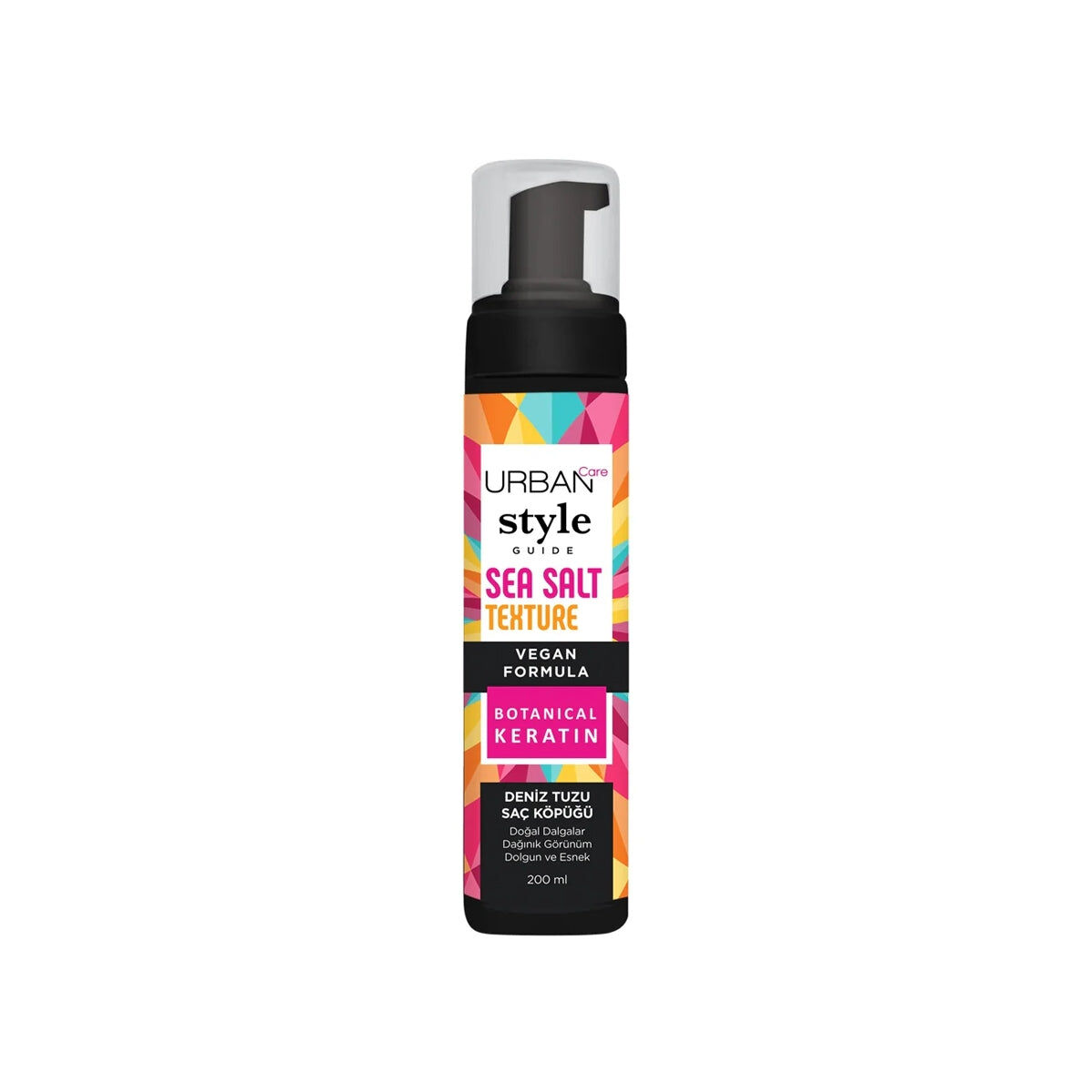 Urban Care Style Guide Deniz Tuzu Doğal Dalga Sağlayan Şekillendirici Saç Köpüğü 200 ml