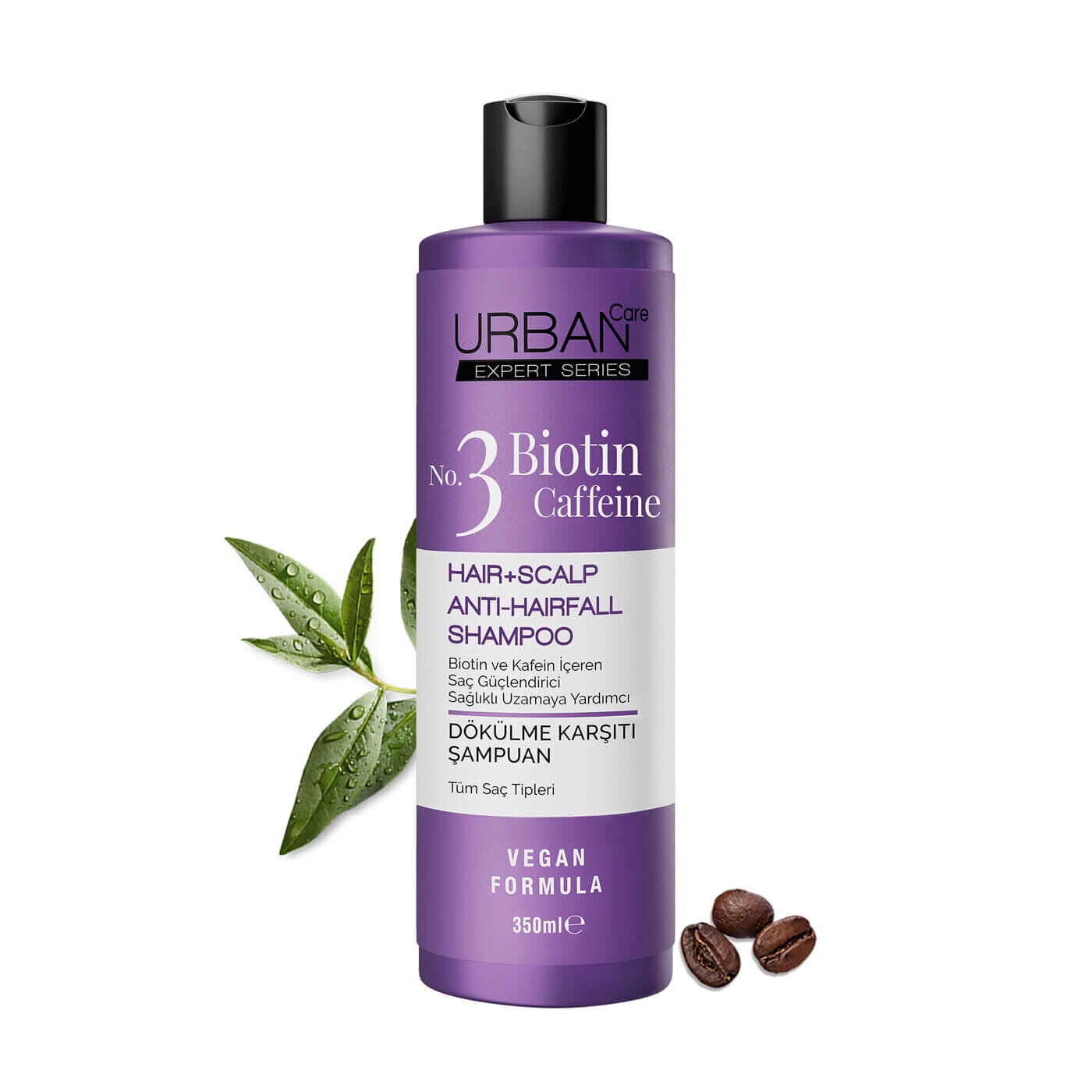 Urban Care Expert Biotin Ve Kafein Dökülme Karşıtı Saç Bakım Şampuanı-hızlı Uzamaya Yardımcı-350 ml