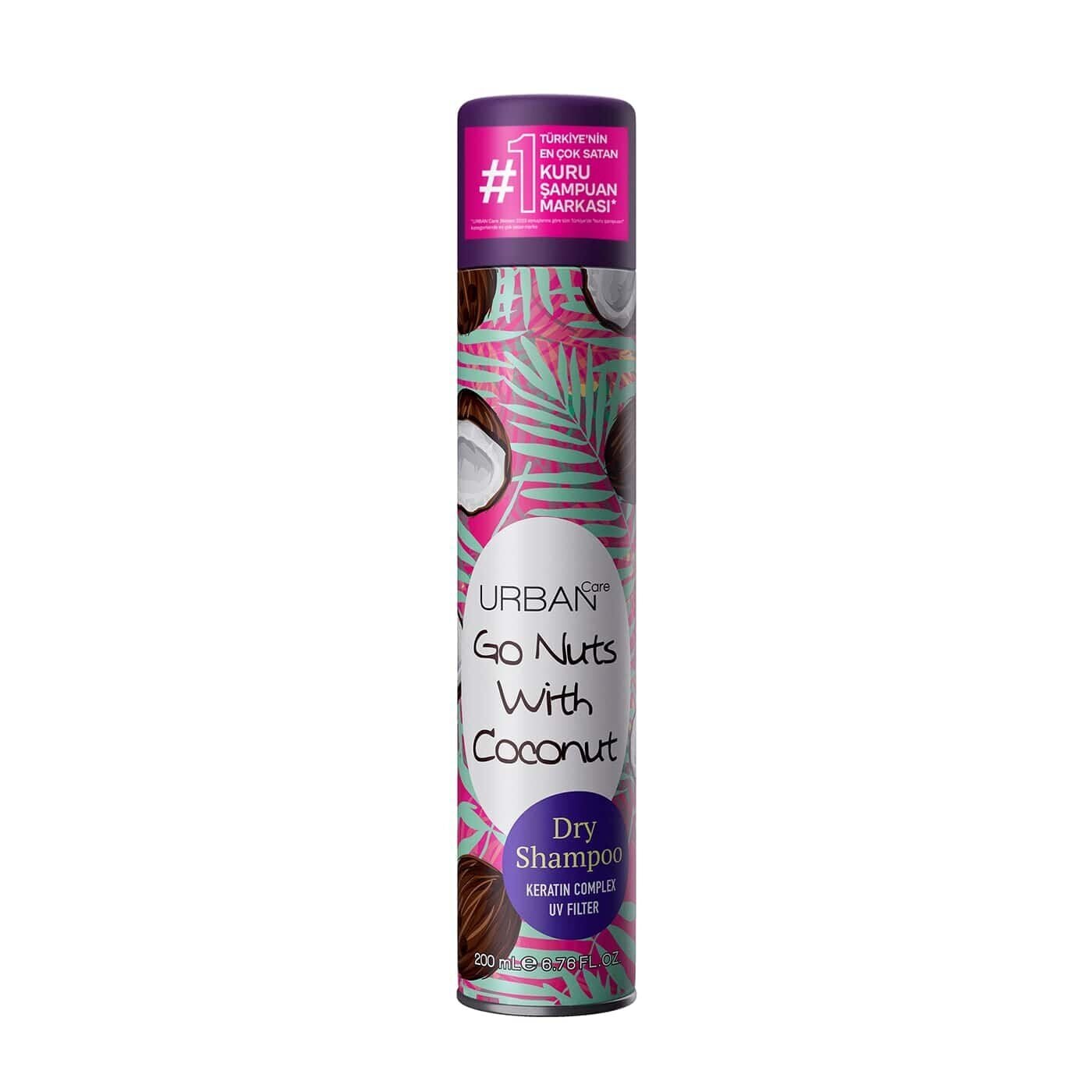 Urban Care Hindistan Cevizi Kokulu Hacimlendirici Kuru Şampuan Vegan Uv Korumalı 200 ml