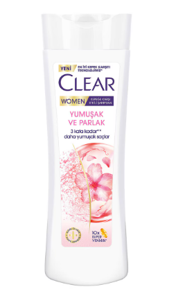 Clear Women 350 ml Şampuan Yumuşak ve Parlak
